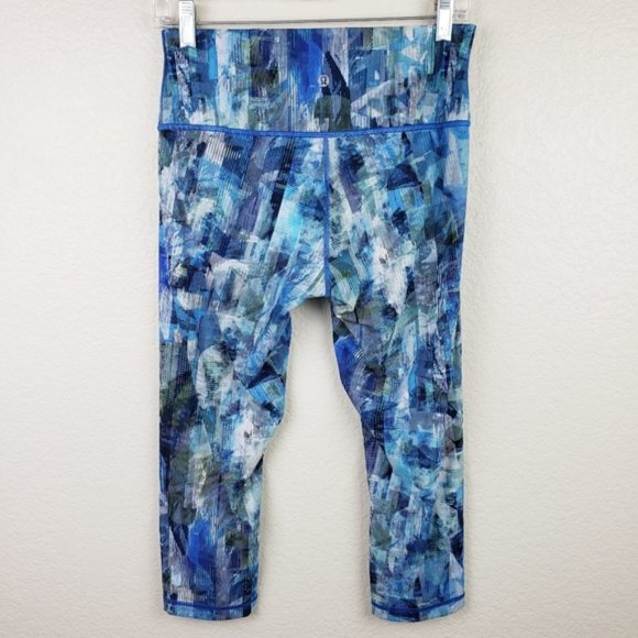 Lululemon athletica Sun Dazed Multi Blue Leggings - Picture 2 of 11